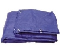 Blue tarp